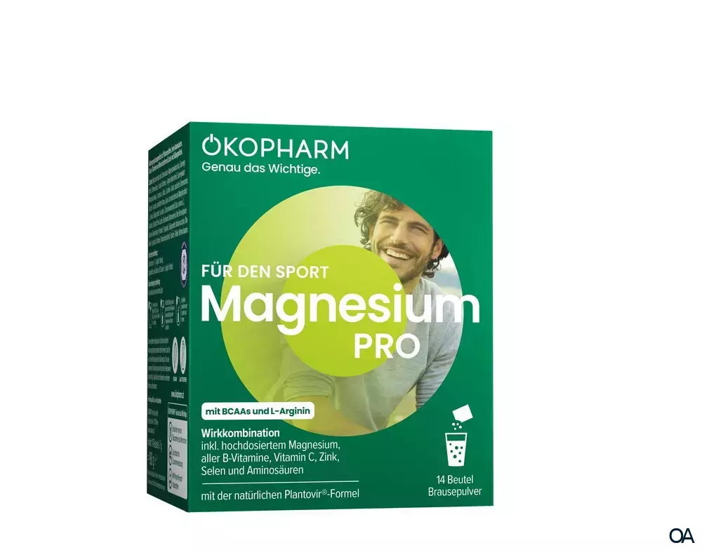 Ökopharm® Für den Sport Magnesium PRO Brausepulver