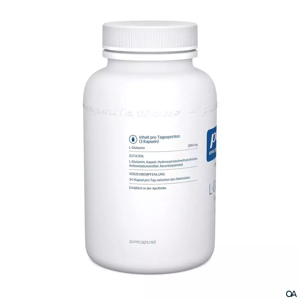 pure encapsulations® L-Glutamin 850 mg