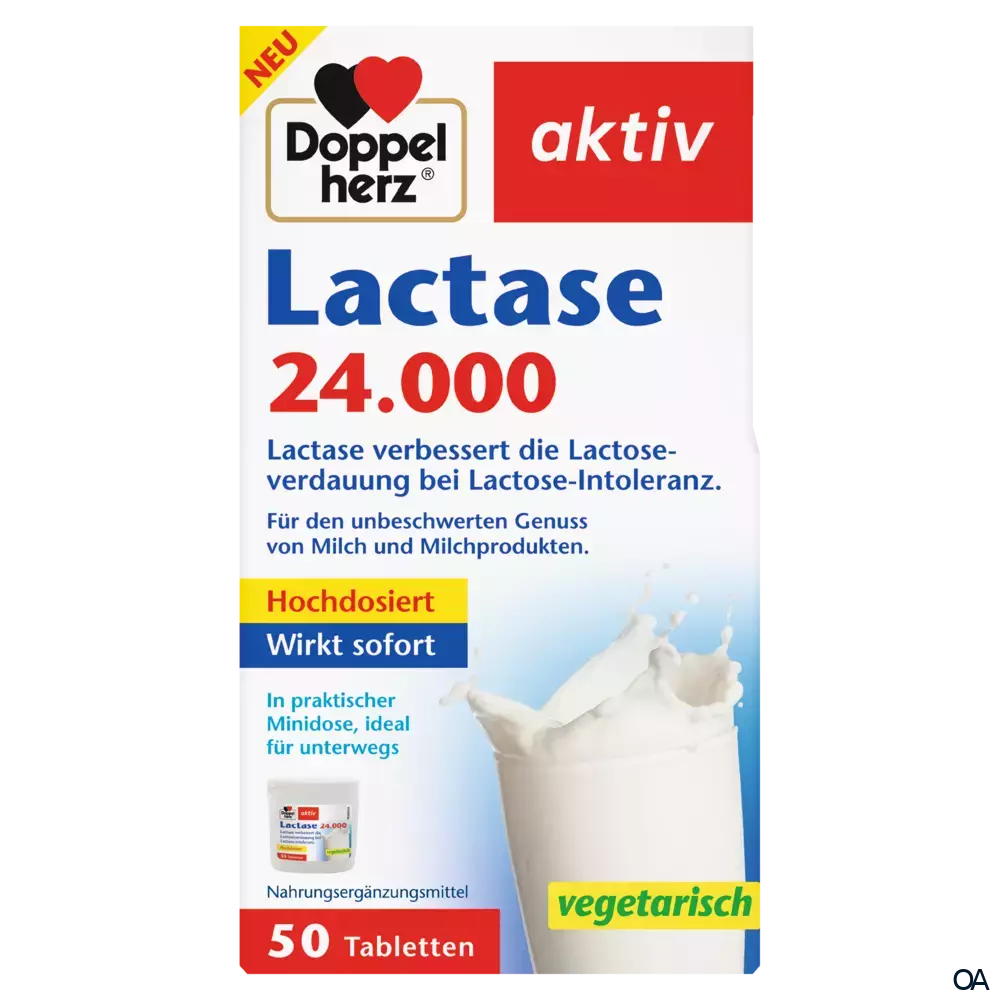 Doppelherz aktiv Lactase 24.000 Tabletten