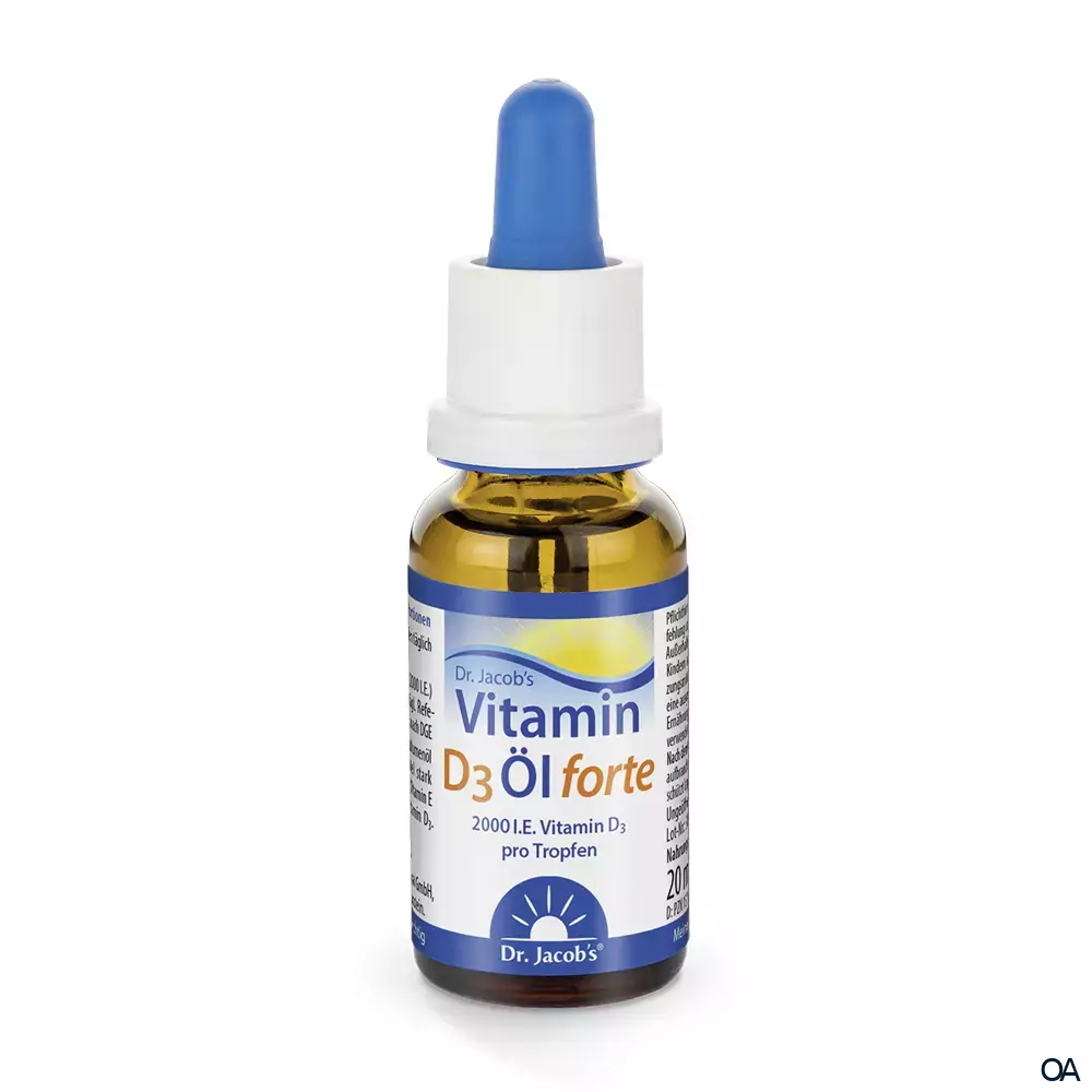 Dr. Jacob’s Vitamin D3 Öl forte Tropfen