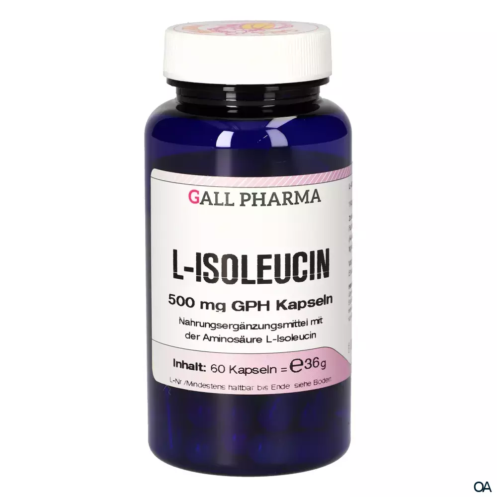 Gall Pharma L-Isoleucin 500 mg Kapseln