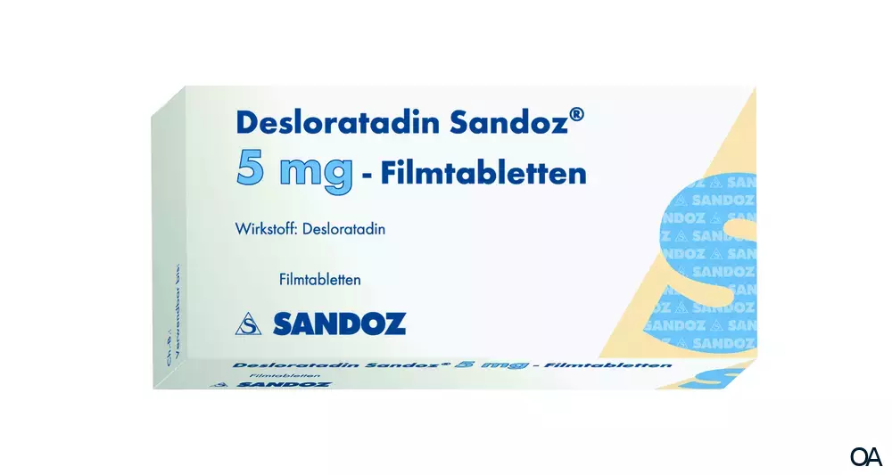 Desloratadin Sandoz Filmtabletten 5mg