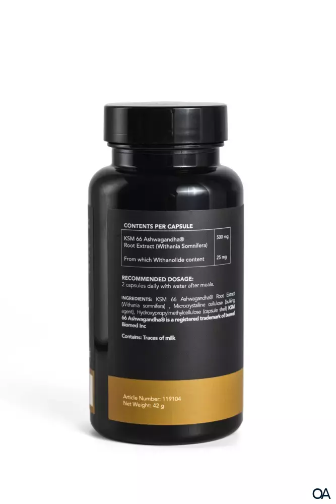 Alpveda Ashwagandha 5% Withanolide Kapseln