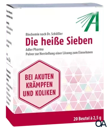 Adler Pharma Schüssler Salze die heiße 7 Sachets