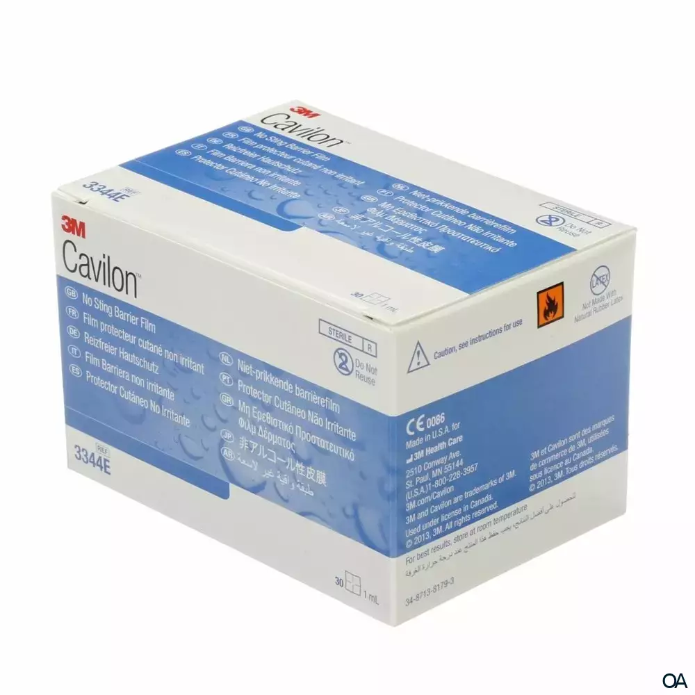 3M™ Cavilon™ Reizfreier Hautschutz 1 ml Wipe, 3344E