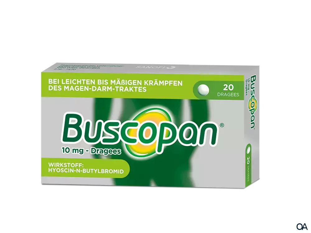 Buscopan® 10 mg – Dragees