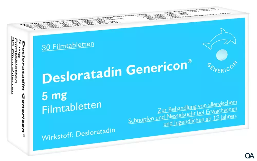 Desloratadin Genericon Filmtabletten 5 mg