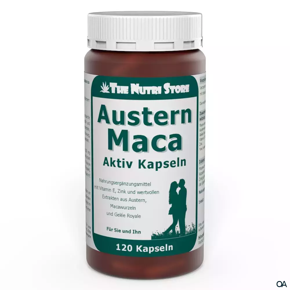 The Nutri Store Austern Maca Aktiv Kapseln