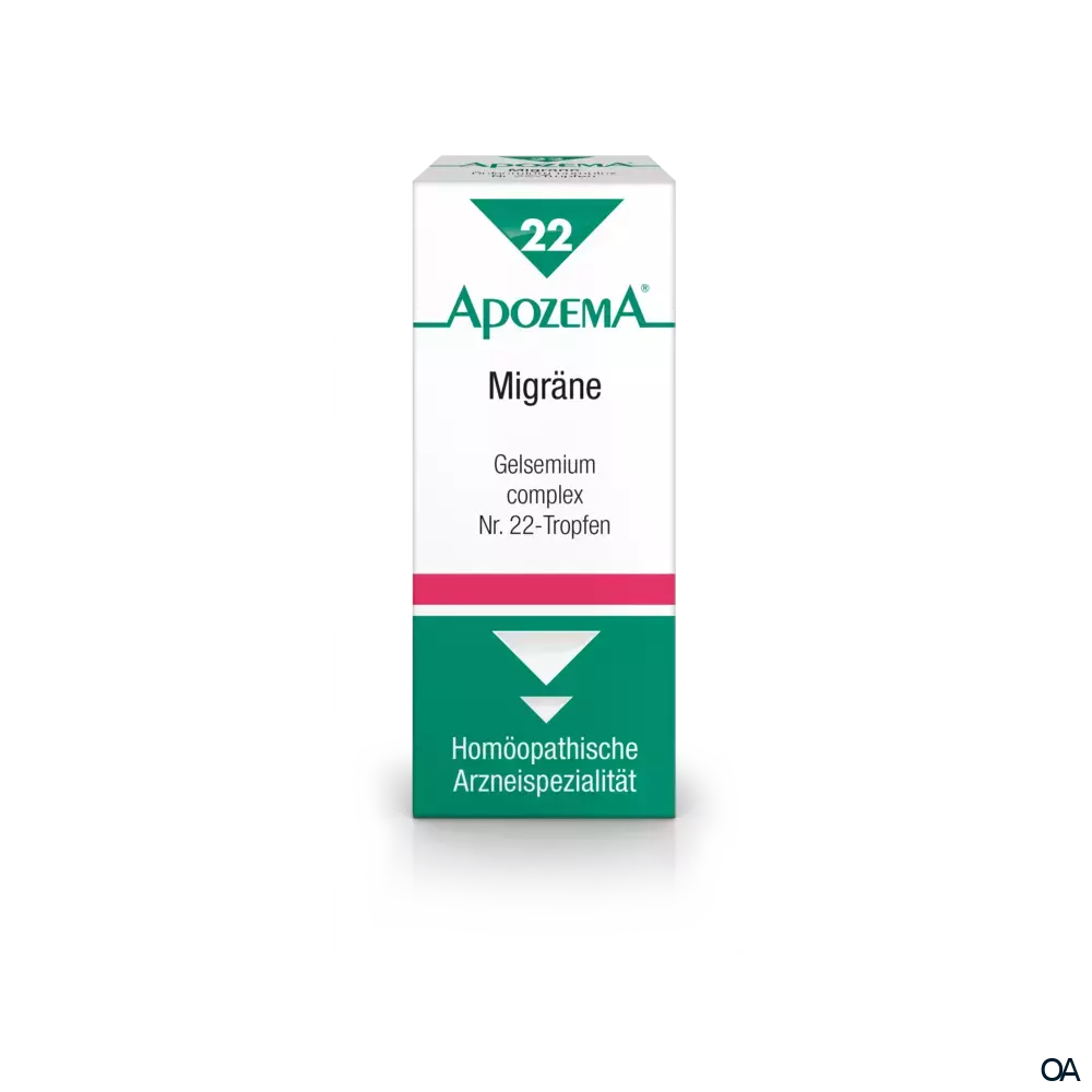 Apozema® Migräne Gelsemium complex Nr. 22 Tropfen zum Einnehmen