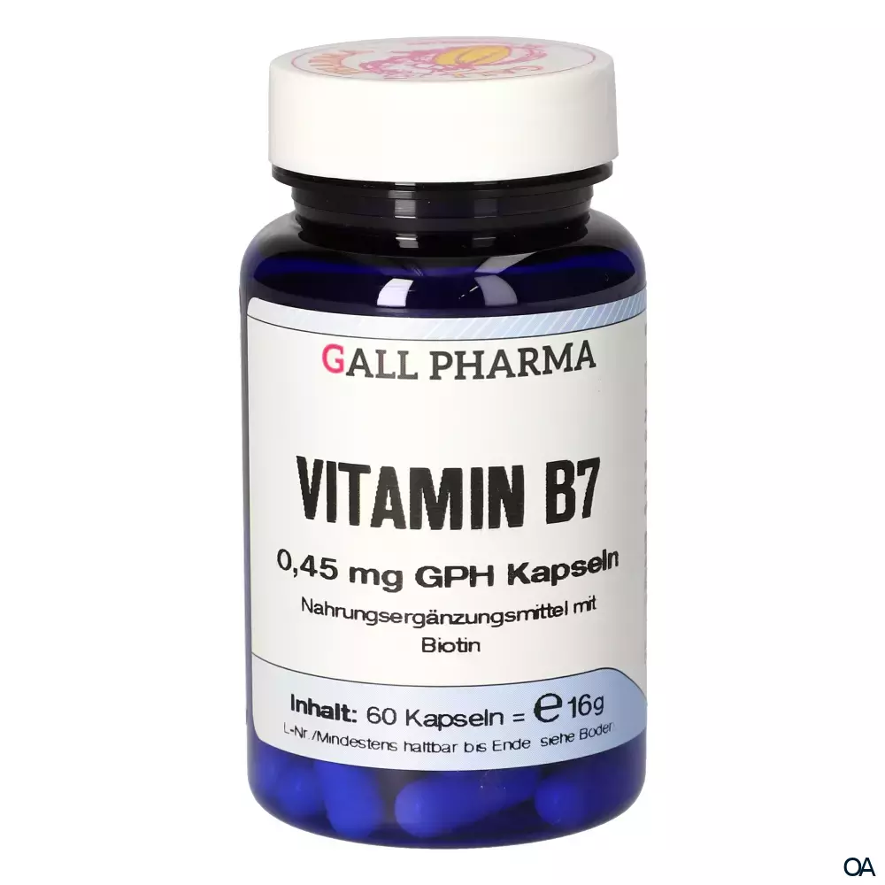 Gall Pharma Vitamin B7 0,45 mg Kapseln