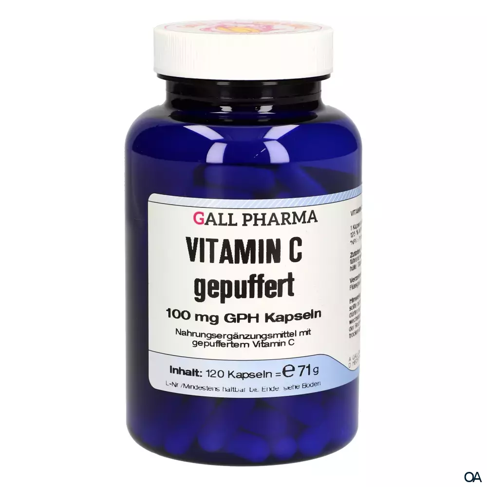 Gall Pharma Vitamin C gepuffert 100 mg Kapseln