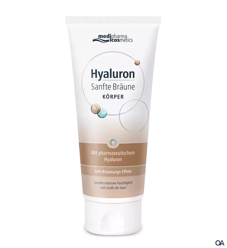 medipharma cosmetics Hyaluron Sanfte Bräune Körper Creme