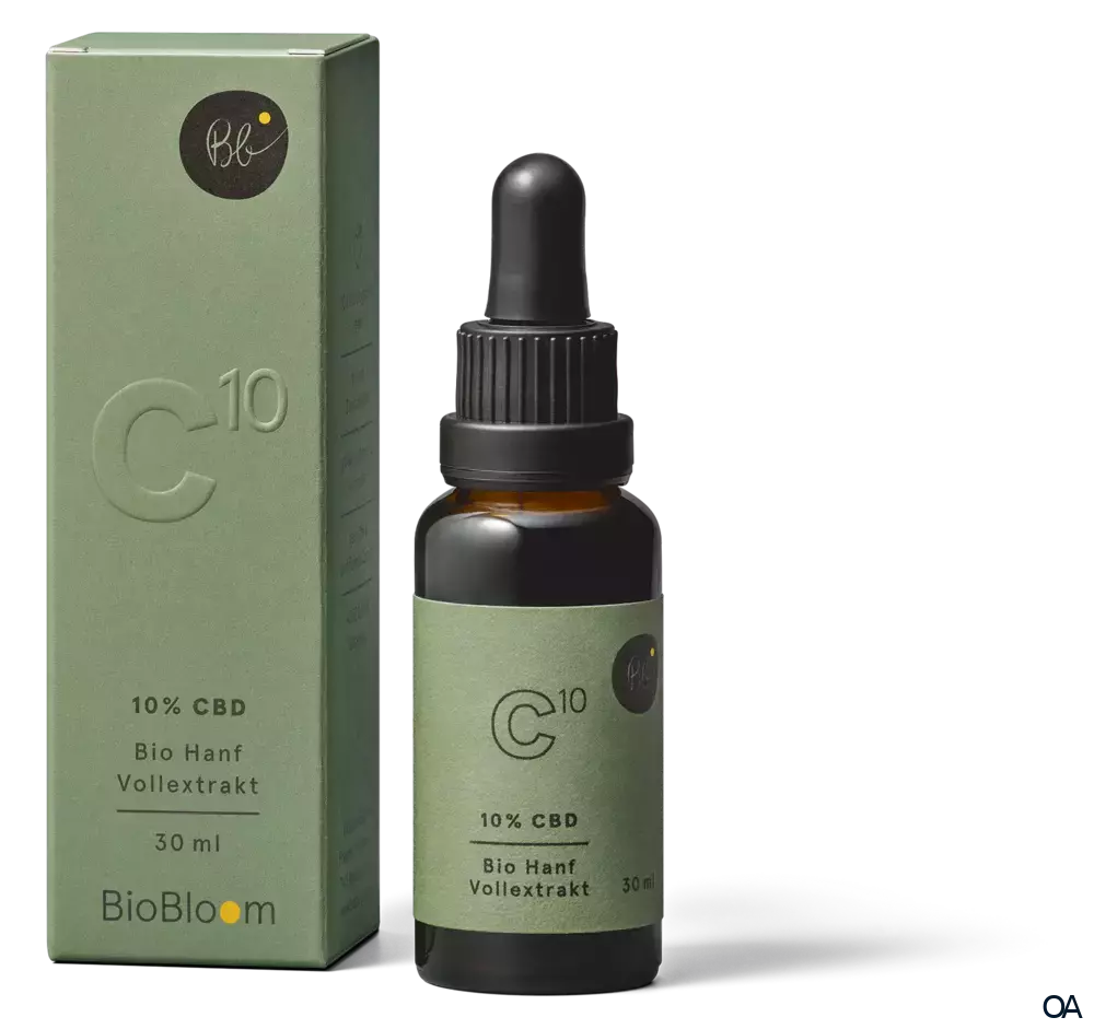 BioBloom Hanf Vollextrakt 10% Bio CBD Öl