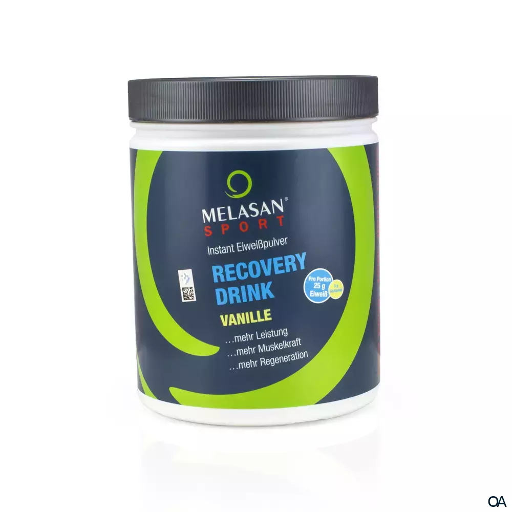 Melasan Sport Recovery Drink Pulver Vanille