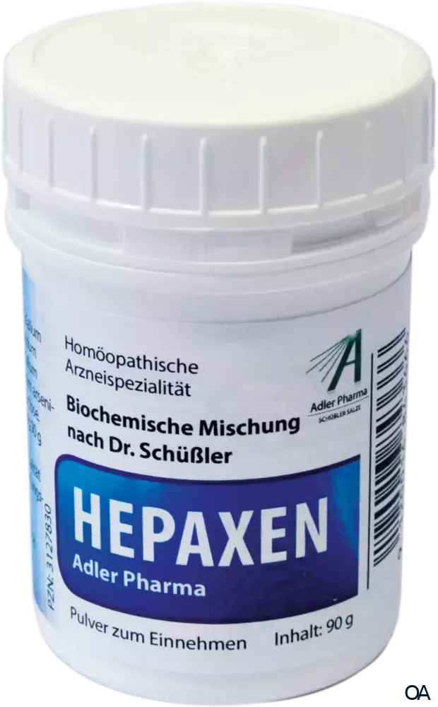 Adler Pharma Schüßler Hepaxen Pulver