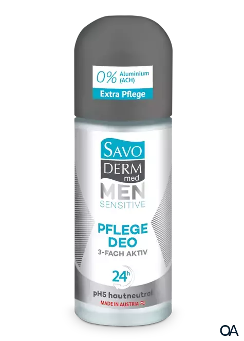 Savoderm med MEN Sensitive Pflege Deo Roll-on