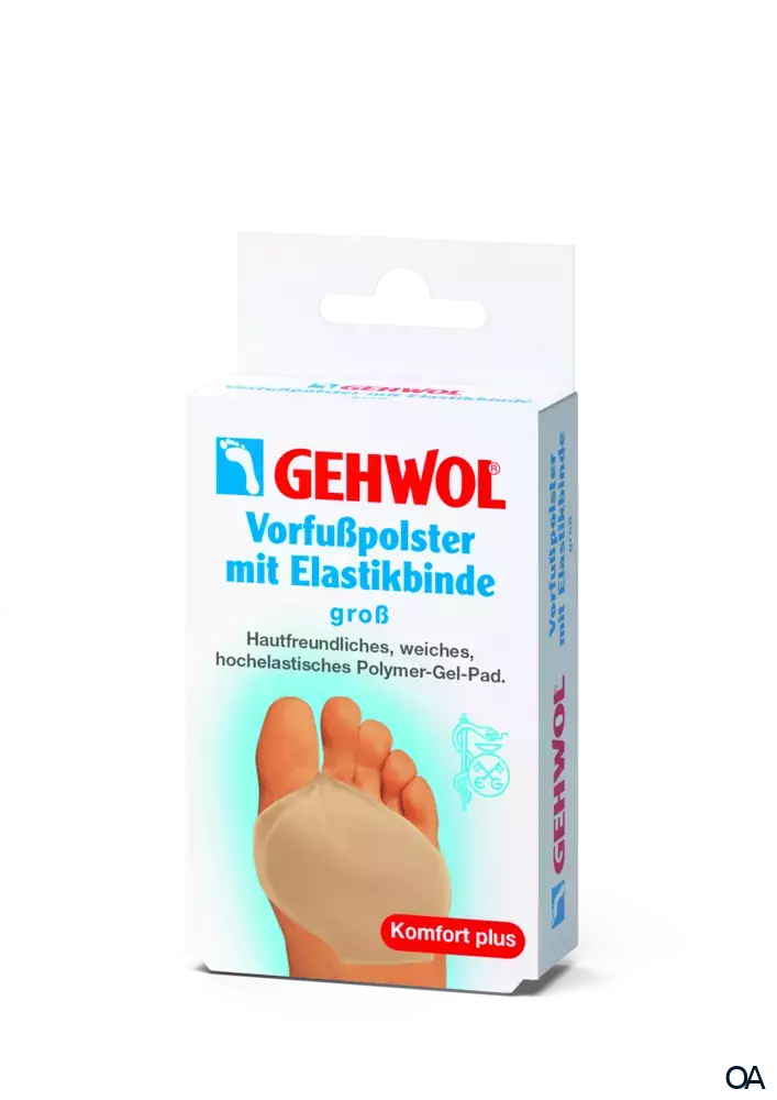 GEHWOL® Vorfußpolster mit Elastikbinde, groß