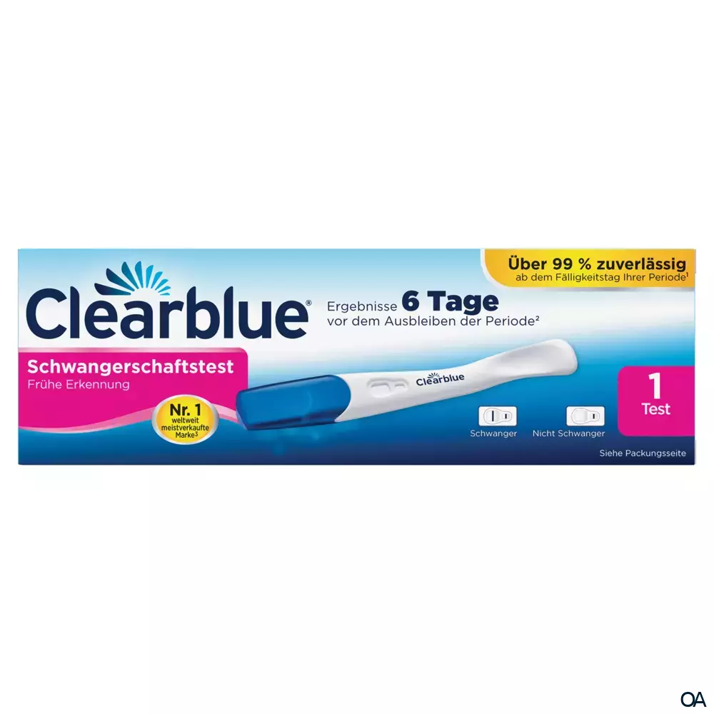 Clearblue Schwangerschaftstest Ultra Früh