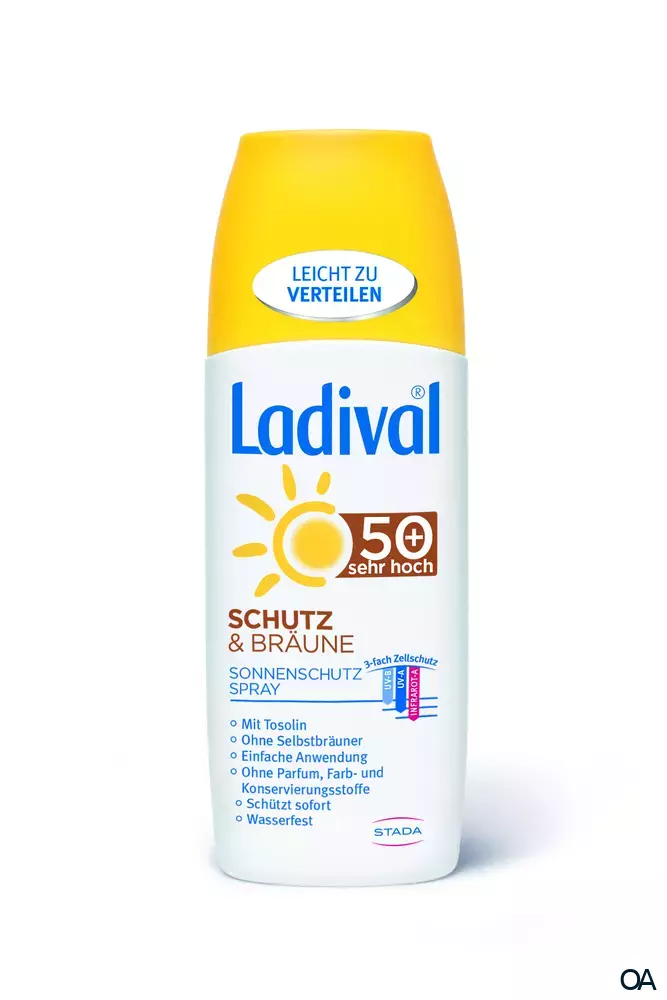 Ladival® Schutz & Bräune Sonnenschutz Spray LSF50+