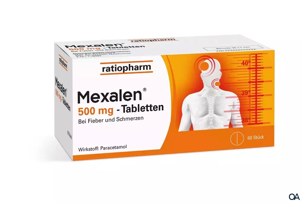 Mexalen® 500 mg Tabletten