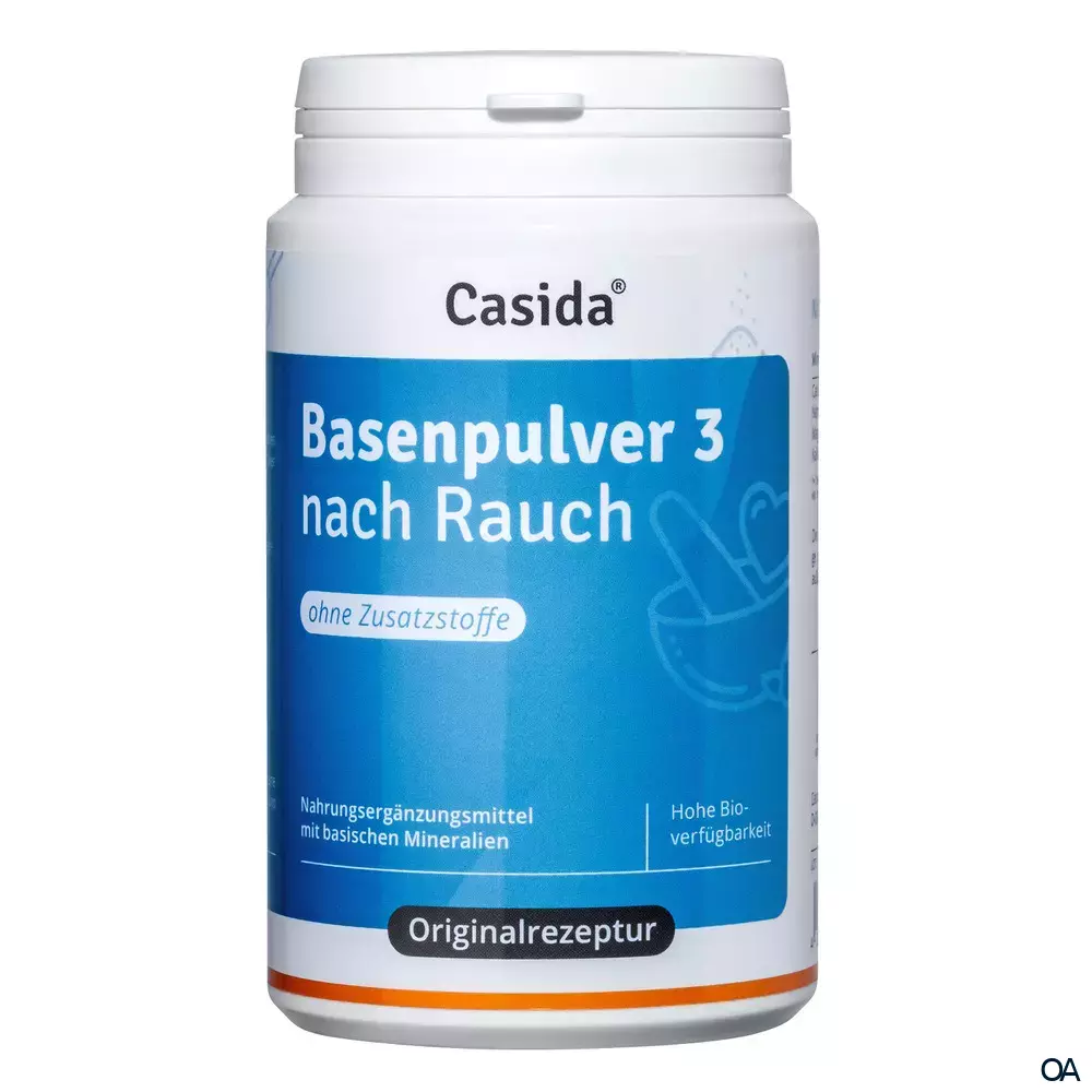 Casida Basenpulver 3 nach Rauch