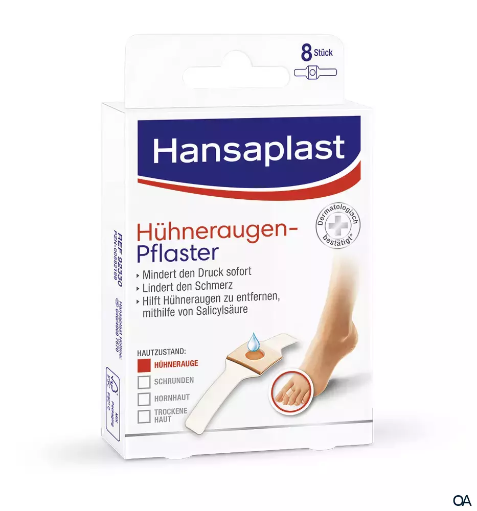 Hansaplast Hühneraugen-Pflaster, 40% Salicylsäure