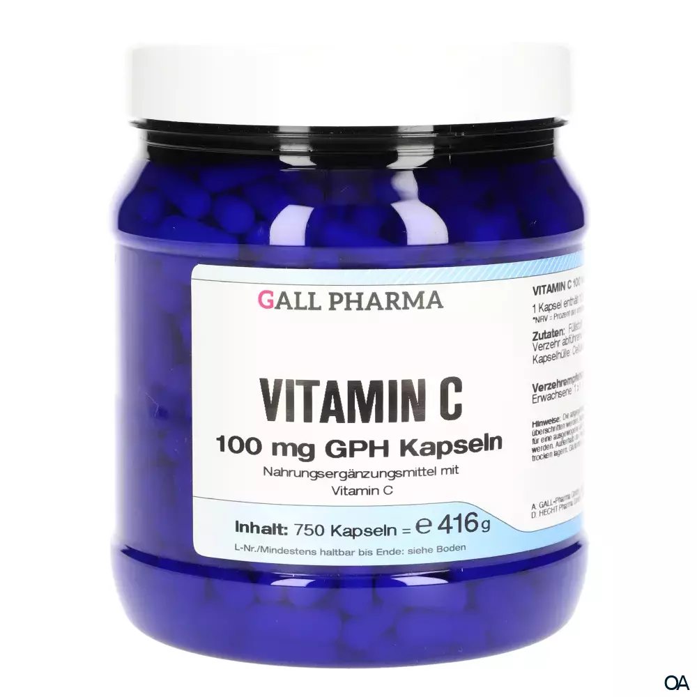 Gall Pharma Vitamin C 100 mg Kapseln