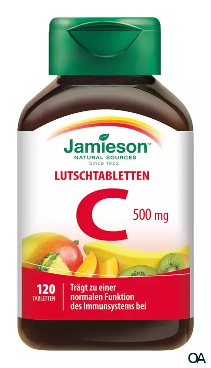 Jamieson Vitamin C 500 mg Tropische Früchte Tabletten