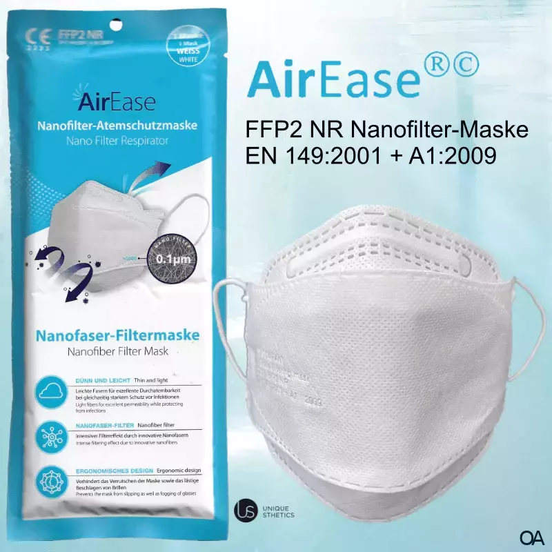 Air Ease FFP2 Nanofilter Maske