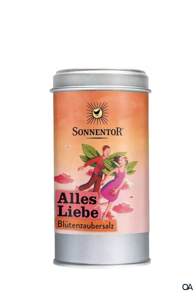 Sonnentor Alles Liebe Blütenzaubersalz Dose