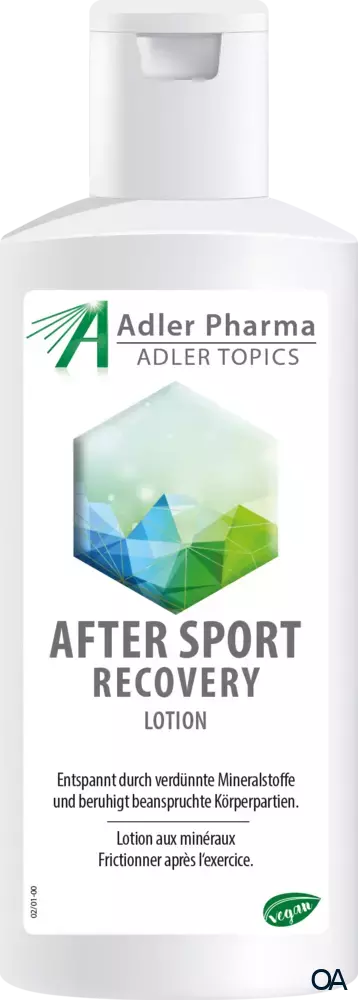 Adler Topics After Sport Recovery Lotion