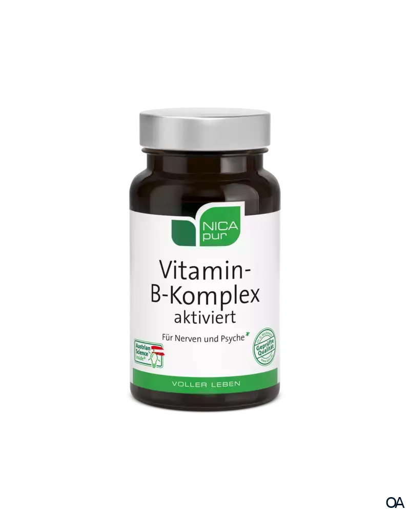 NICApur Vitamin-B-Komplex aktiviert Kapseln