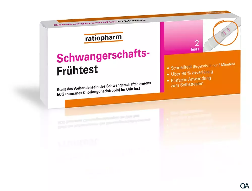 ratiopharm Schwangerschafts-Frühtest