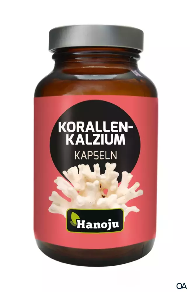 Hanoju Korallenkalzium-Pulver 800mg