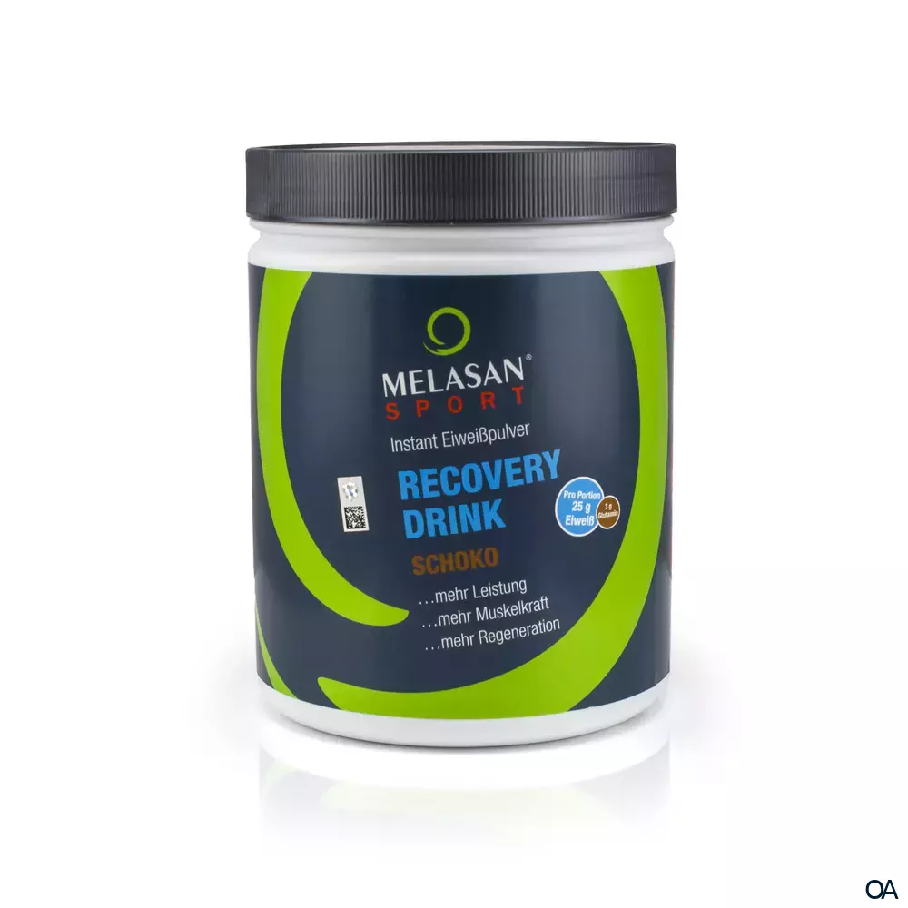 Melasan Sport Recovery Drink Pulver Schoko