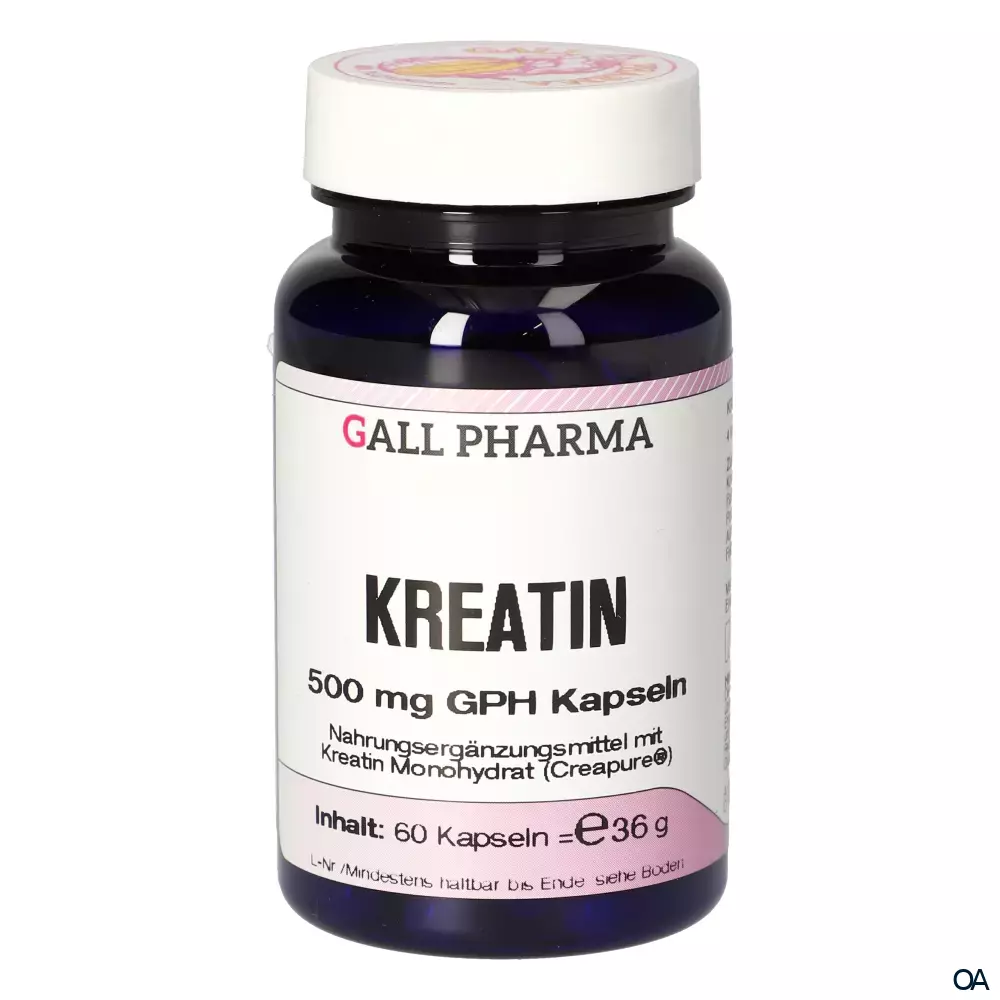 Gall Pharma Kreatin 500 mg Kapseln