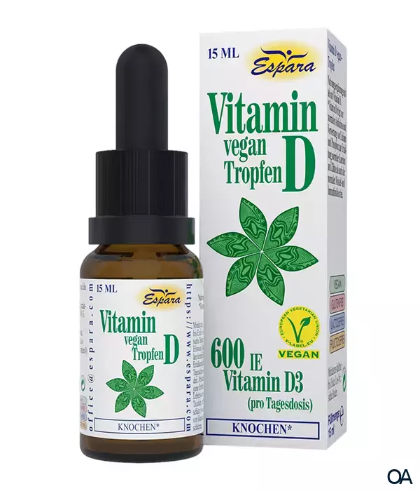 Espara Vitamin D vegan Tropfen