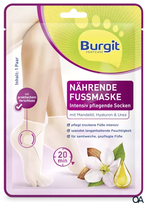 Burgit Footcare Nährende Fußmaskensocken