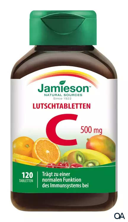 Jamieson Vitamin C 500 mg Frucht-Cocktail Tabletten