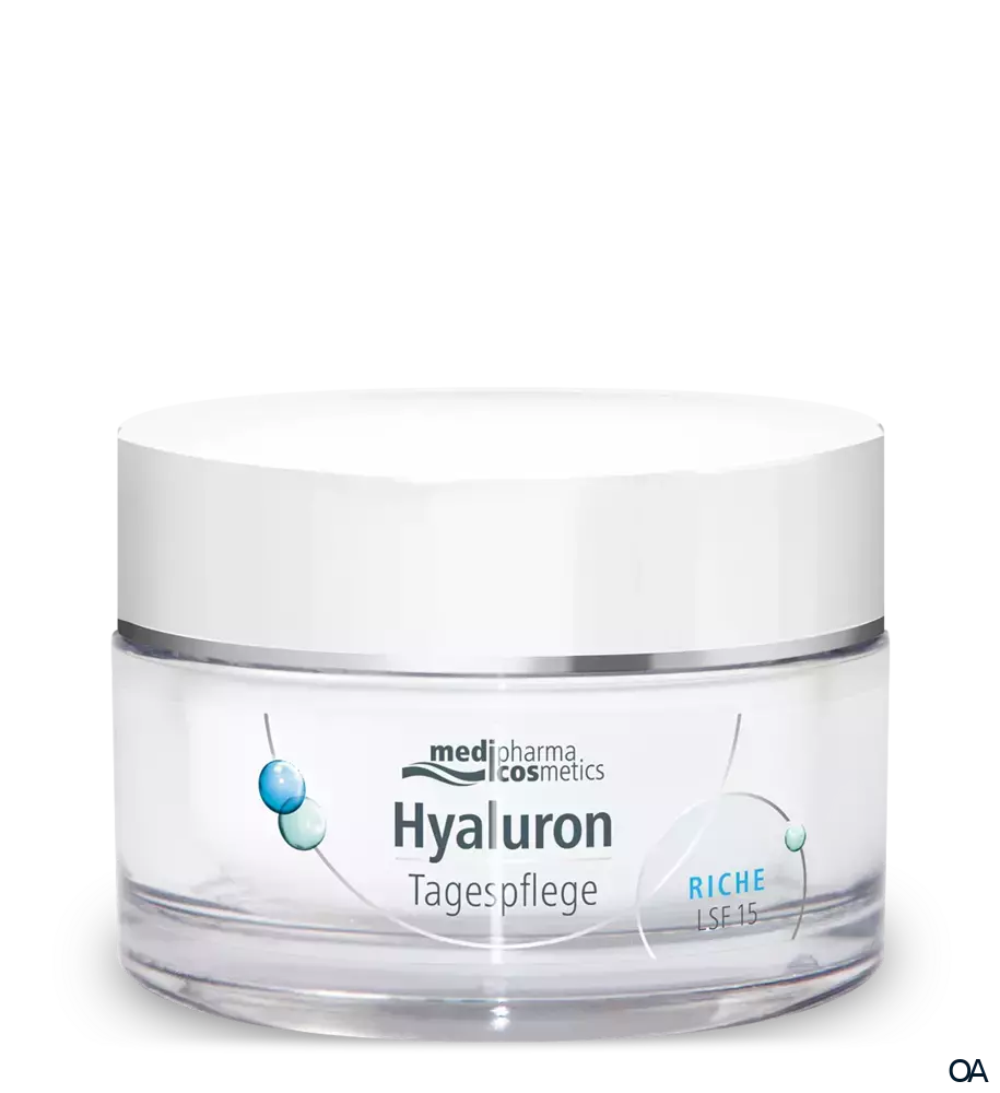 medipharma cosmetics Hyaluron Tagespflege Riche LSF 15