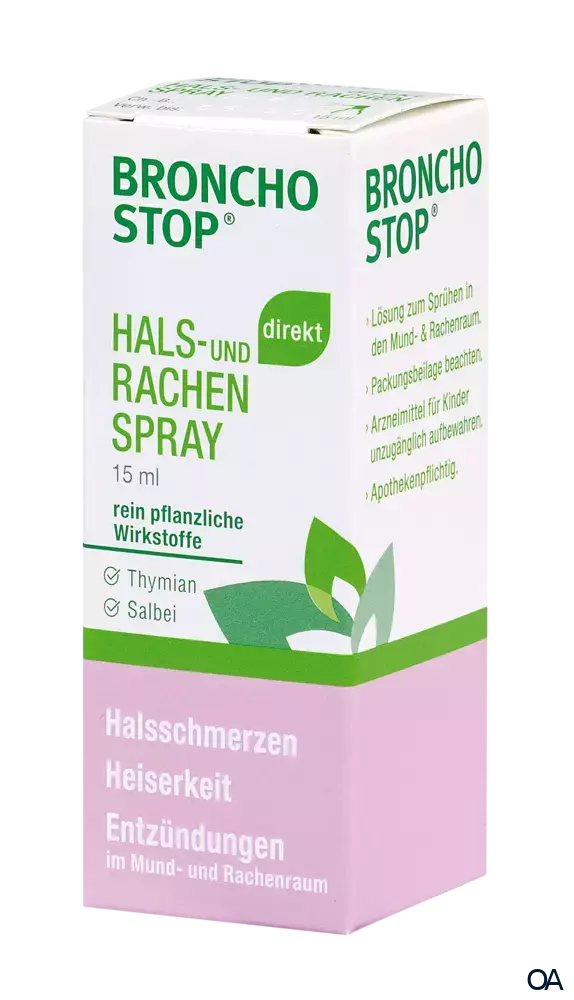 BRONCHOSTOP® direkt Hals- und Rachenspray*