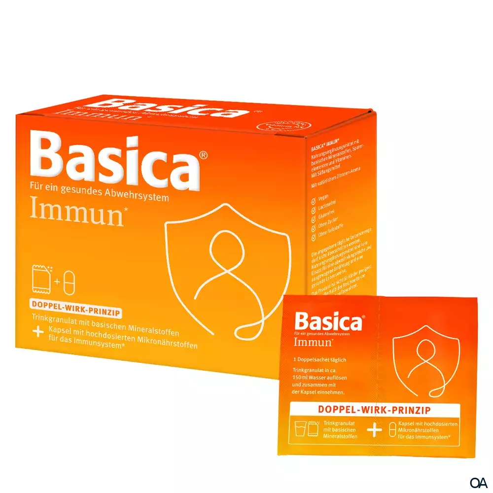 Basica® Immun Granulat + Kapseln Doppel-Sachets