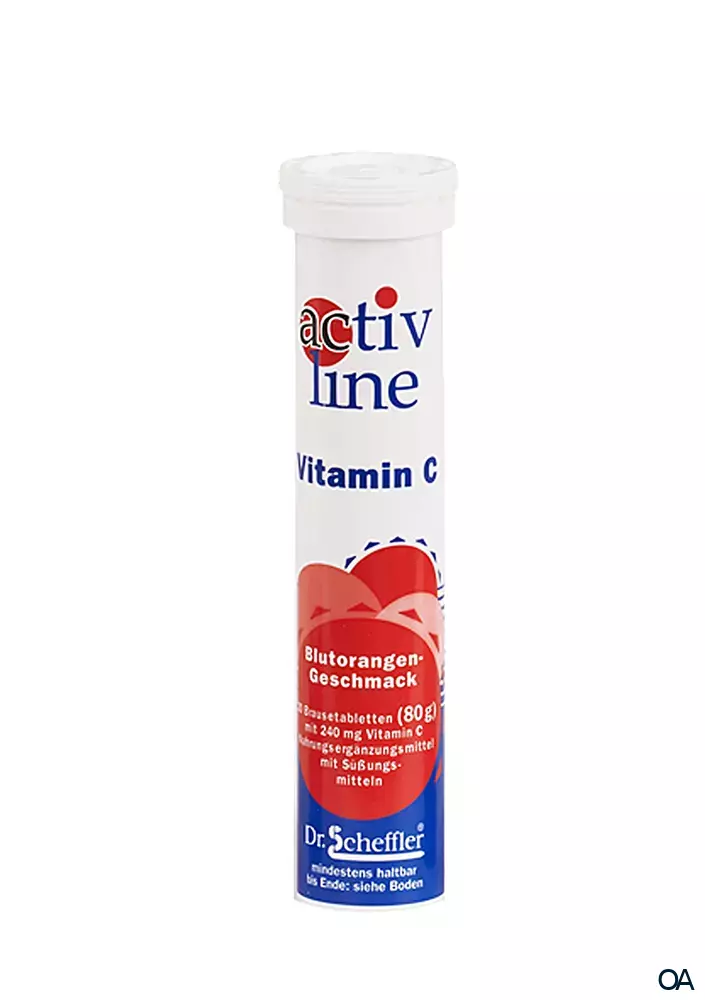 ADDITIVA® Activline Vitamin C Brausetabletten - Blutorange