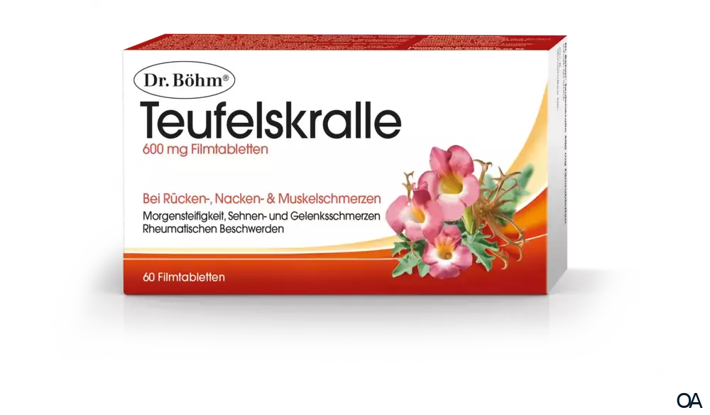 Dr. Böhm® Teufelskralle 600 mg Filmtabletten