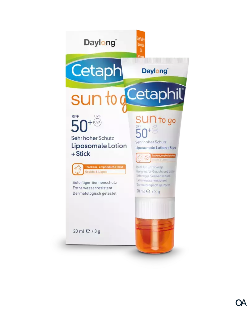 Cetaphil® Sun DaylongTM "To Go" SPF50+ Creme & Stick