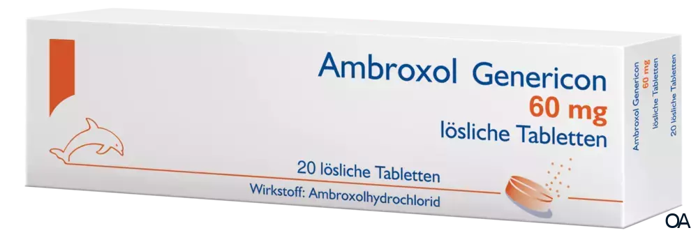 Ambroxol Genericon 60 mg lösliche Tabletten