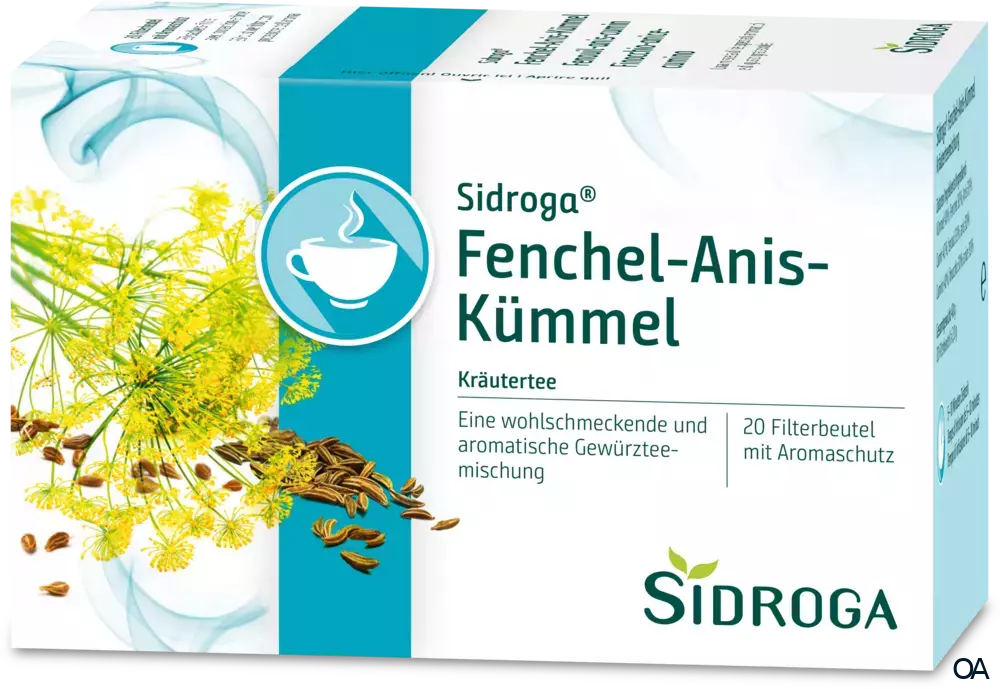 Sidroga® Fenchel-Anis-Kümmel