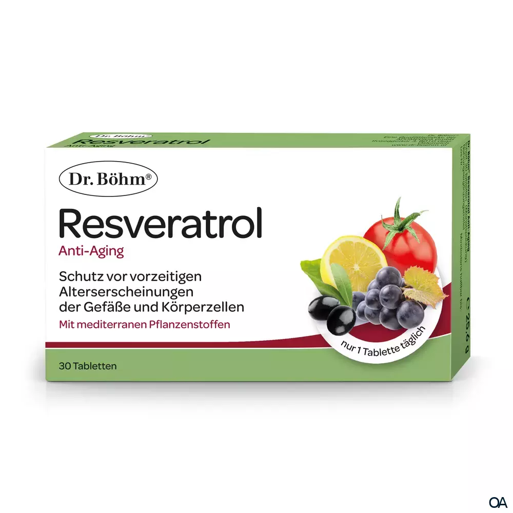  Dr. Böhm® Resveratrol Anti‑Aging Tabletten