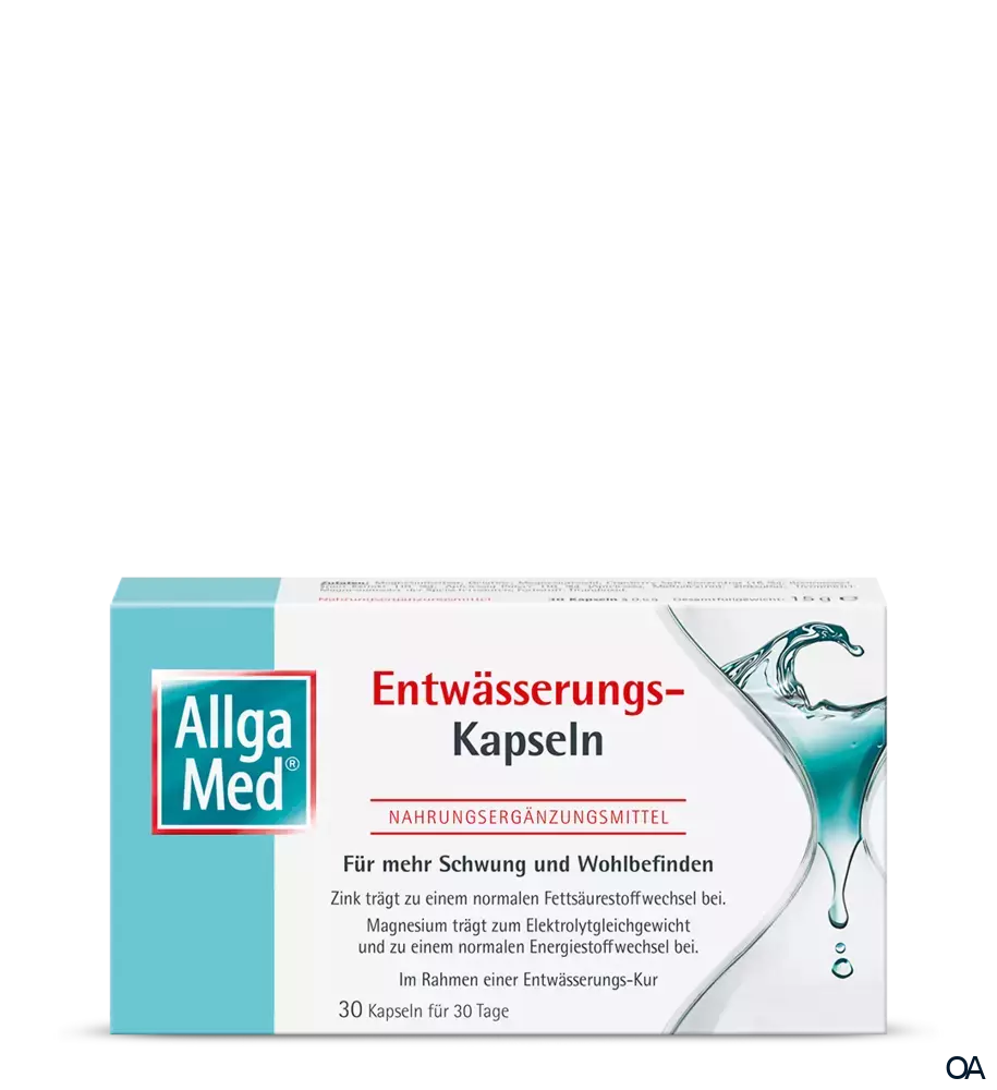 AllgaMed Entwässerungs-Kapseln