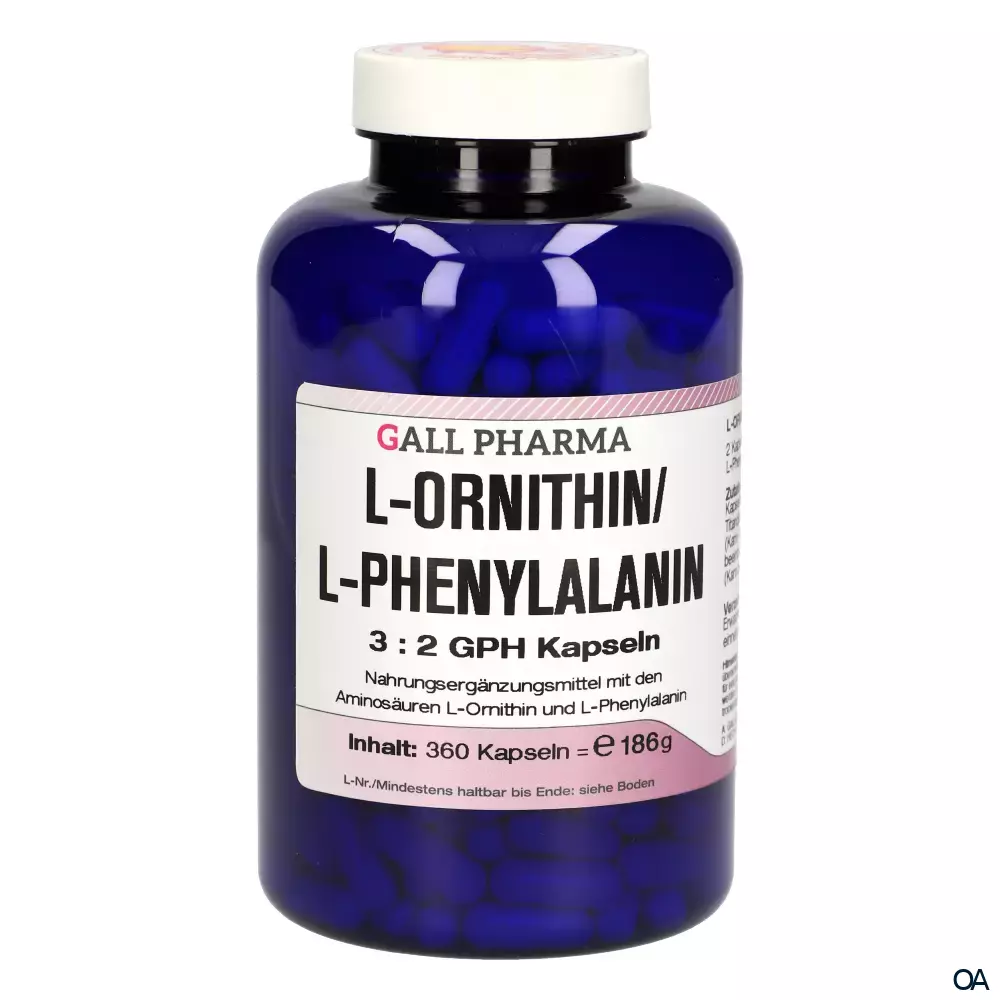 Gall Pharma L-Ornithin/L-Phenylalanin 3:2 Kapseln